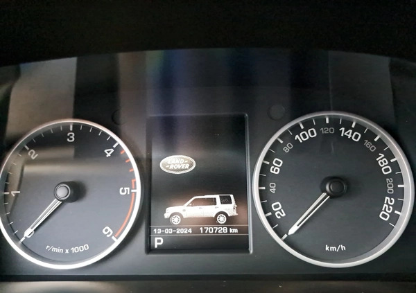 Land Rover Discovery cena 89999 przebieg: 170000, rok produkcji 2012 z Wołów małe 277